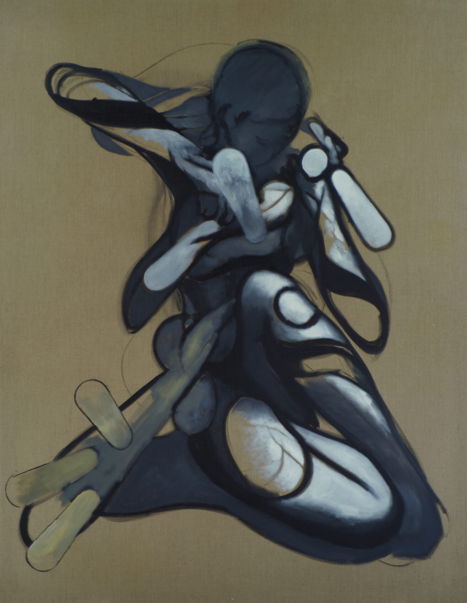 Daniel Beer, SCENIC 22-12, 230 x185 cm, Öl auf Leinwand, 2022