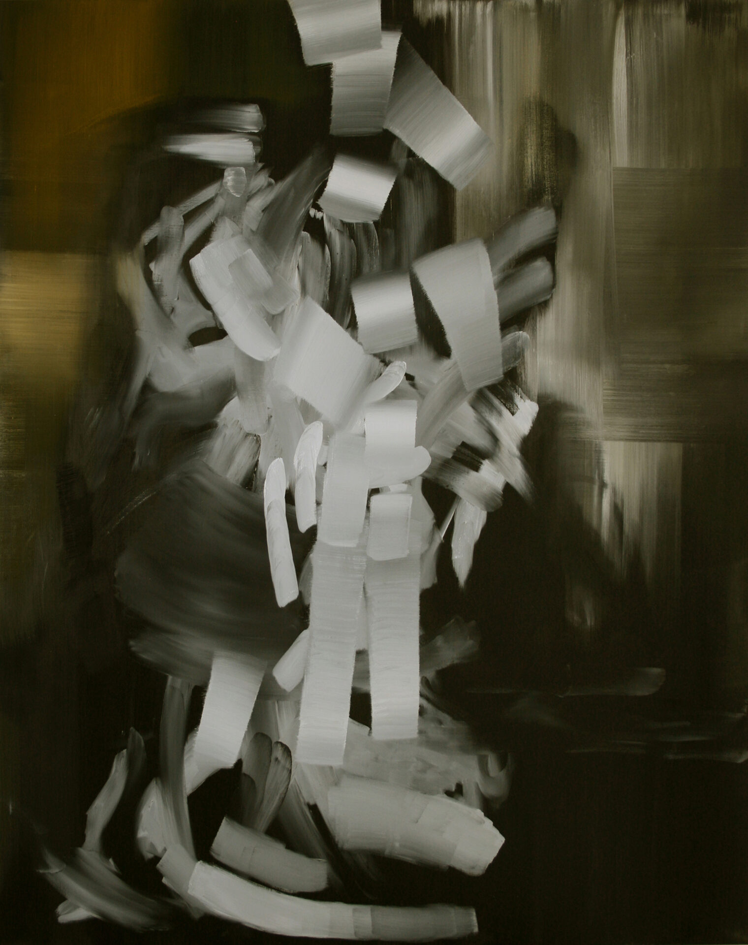 Daniel Beer Infinite Action 33, 240 x180cm, Öl auf Leinwand, 2013